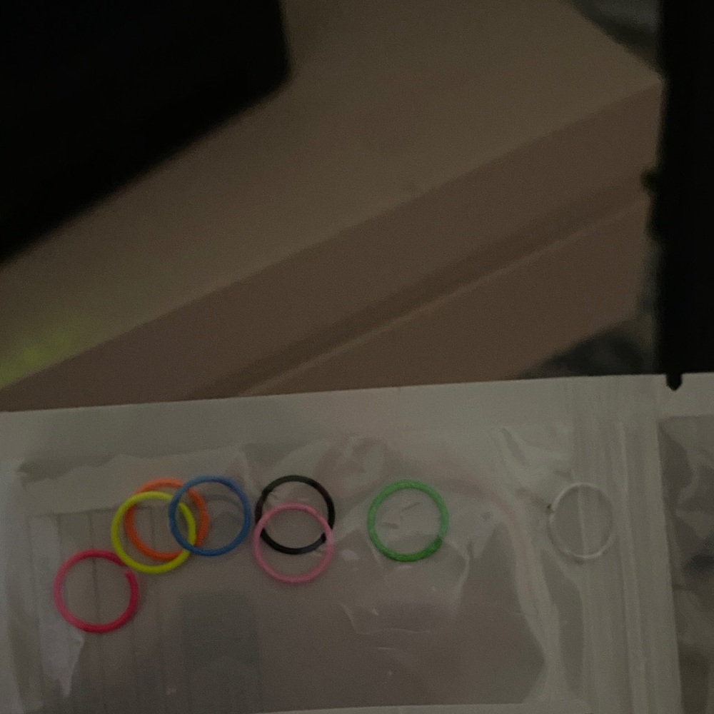 Colorful nose ring Set